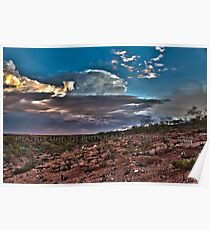 Clouds Over The Hedland Poster