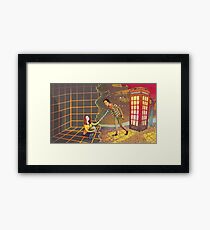 Let's Go - Abed & Annie Framed Print