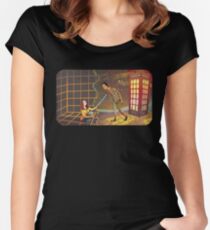 Let's Go - Abed & Annie Women's Fitted Scoop T-Shirt