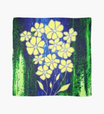 Flowers in Yellow Scarf