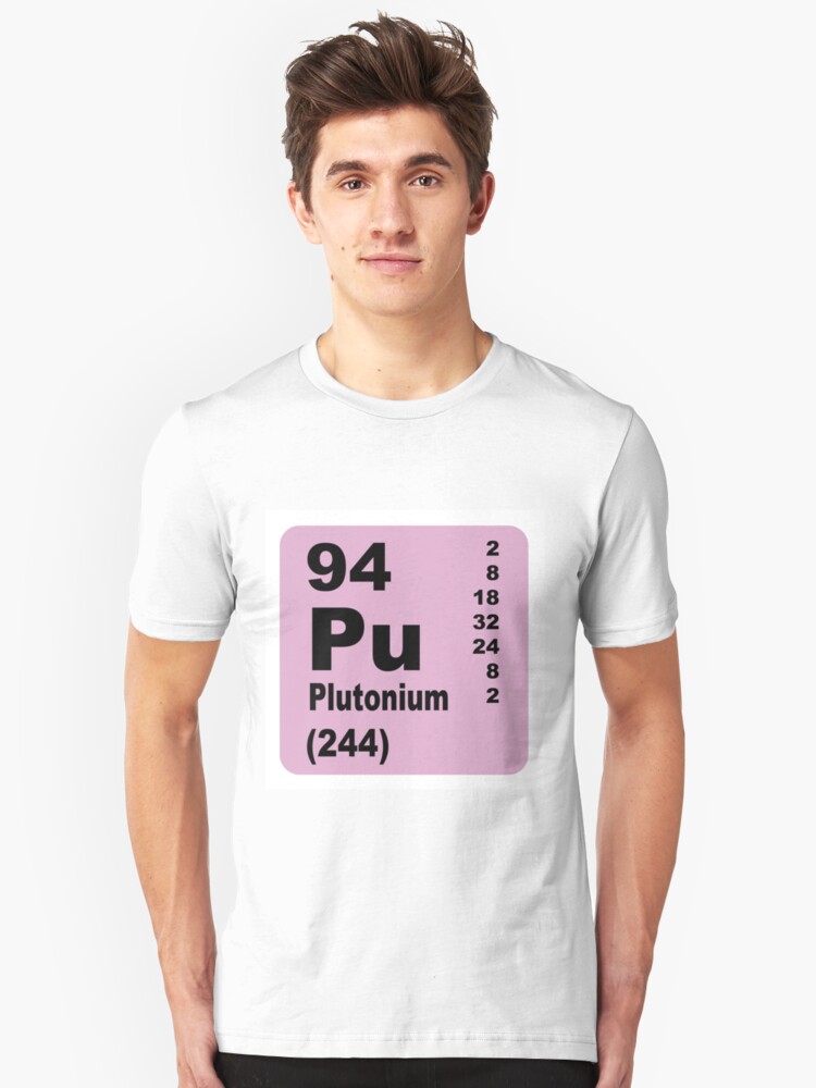 Elements\u0027 of walterericsy Periodic by Table T-Shirt \u0027Plutonium