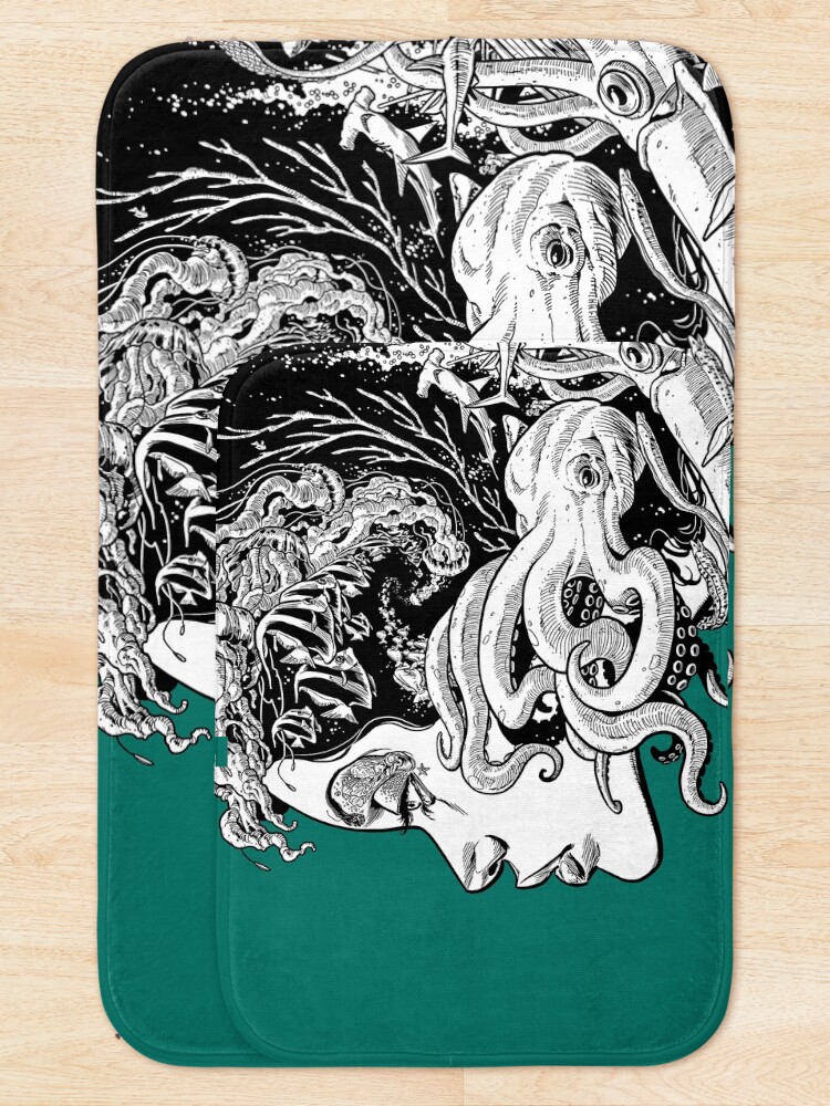Alternate view of Poseidon's Mistress Alternate Bath Mat