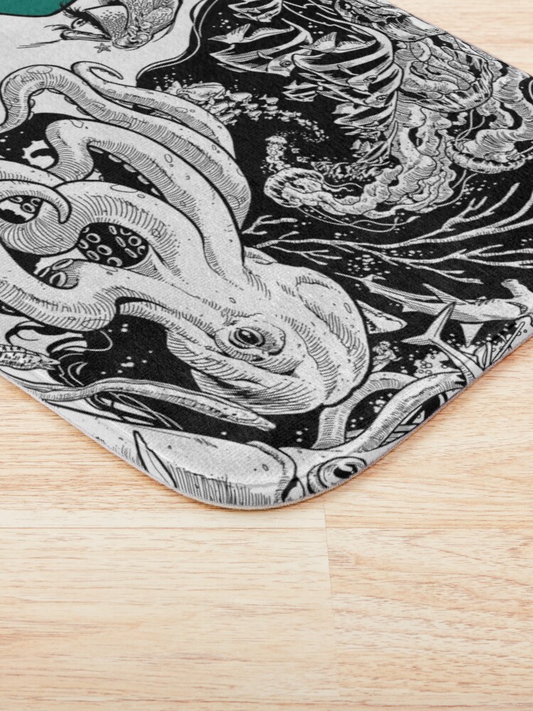 Alternate view of Poseidon's Mistress Alternate Bath Mat