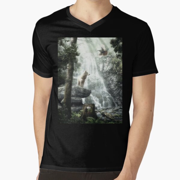 Three Friends, Three Clans V-Neck T-Shirt
