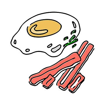 Artwork thumbnail, Eggs & Bacon by atelierkota