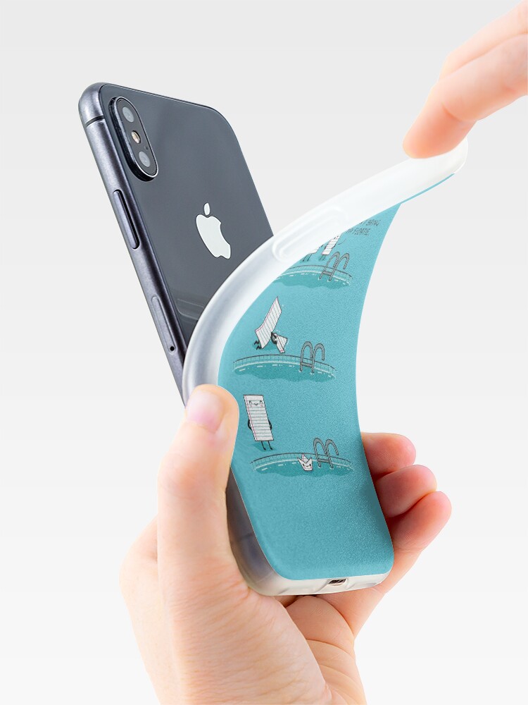 Alternate view of The floatie iPhone Case & Cover