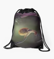 Escargot Drawstring Bag
