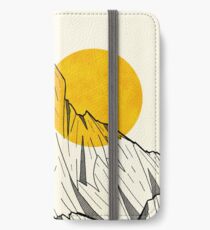 Sonnen Klippen iPhone Flip-Case/Hülle/Klebefolie