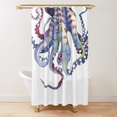 Sea Monster Shower Curtain