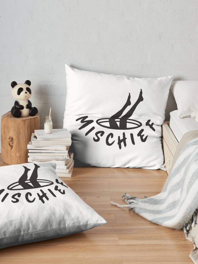Alternate view of Mischief Floor Pillow