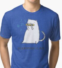 Harmonicat Tri-blend T-Shirt