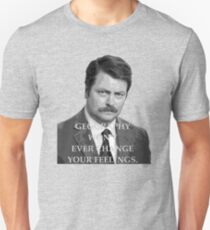 Advice: Geography/Feelings Unisex T-Shirt