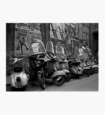 Vespas, Roma Photographic Print