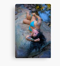 Swim Suit Canvas Print