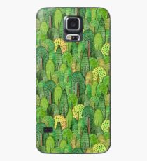 Watercolor forest Case/Skin for Samsung Galaxy