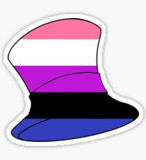 AHiT Fluid Pride Hat Sticker