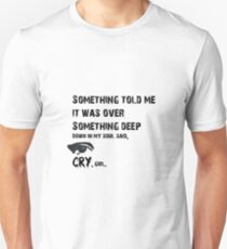 Cry girl -Etta James Unisex T-Shirt