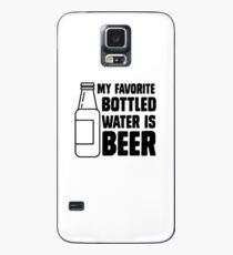 Favorite water is beer Hülle & Klebefolie für Samsung Galaxy