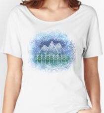 Mountain Landscape Women's Relaxed Fit T-Shirt