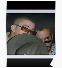 J Balvin with Bad Bunny Poster