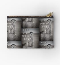 Hang on let me overthink this Zipper Pouch