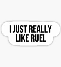 I just really like Ruel Saying Sticker