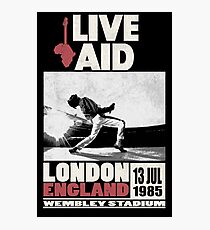 Live Aid at Wembley Photographic Print