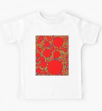 Random Tiling Red Kids Tee