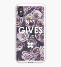 no one cares iPhone Case