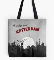 Greetings from Ketterdam Six of Crows Postcard Art Tote Bag