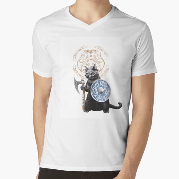 Veggie Goes Viking V-Neck T-Shirt