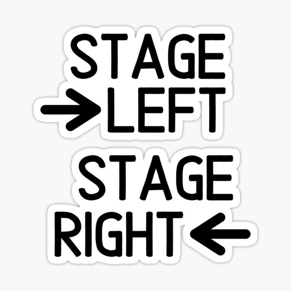 Stage Right Gifts & Merchandise Redbubble