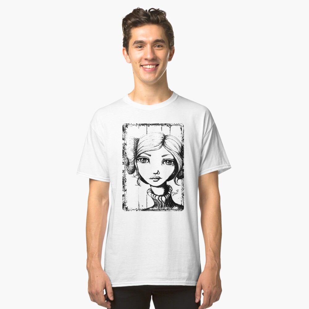 Space Buns - Outline Version Classic T-Shirt