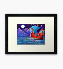 courtship Framed Print