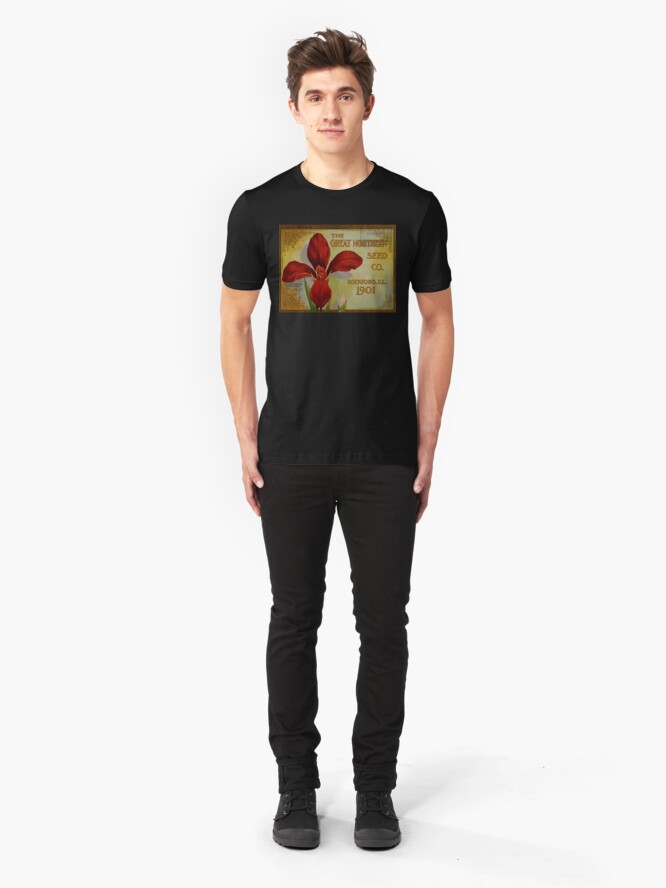 Alternate view of Memories of Gardens Past Slim Fit T-Shirt