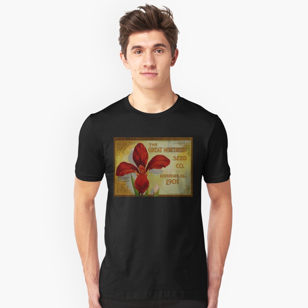 Memories of Gardens Past Slim Fit T-Shirt