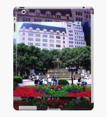 Plaza Hotel/Fountain, NYC, NY iPad Case/Skin