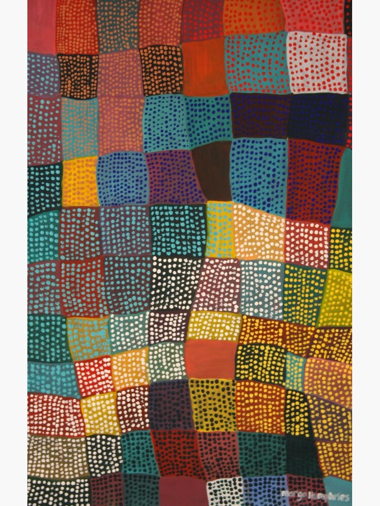Dot Patchwork Landscape by kasarnDesigns