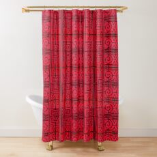 Primitif 117 by Hypersphere Shower Curtain