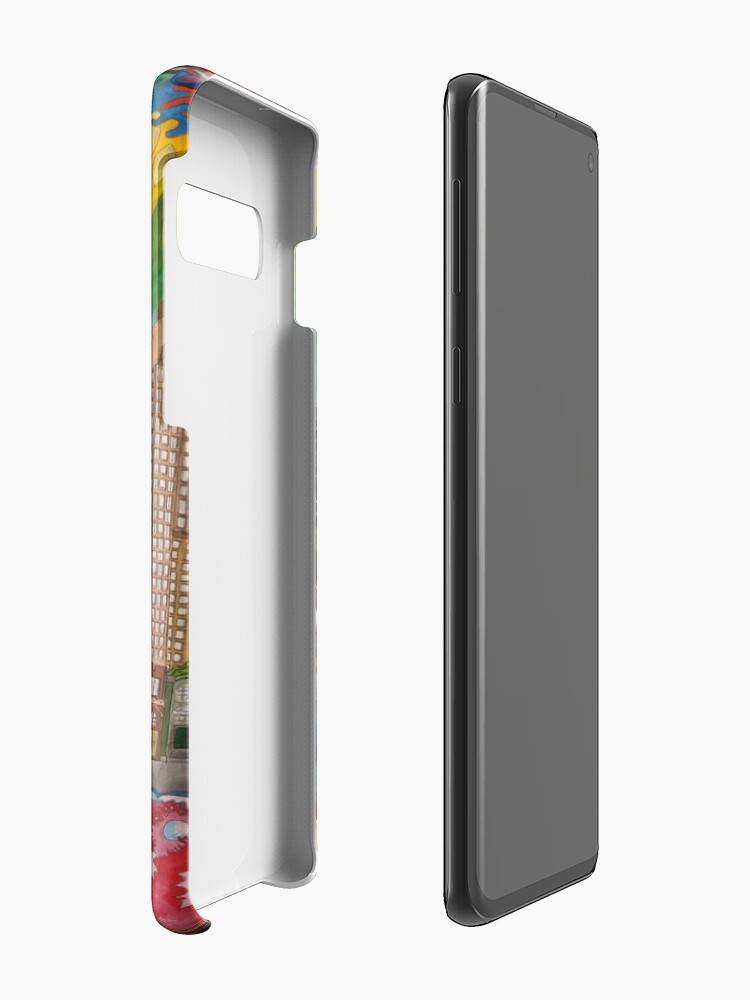 Alternate view of City - vivid Case & Skin for Samsung Galaxy