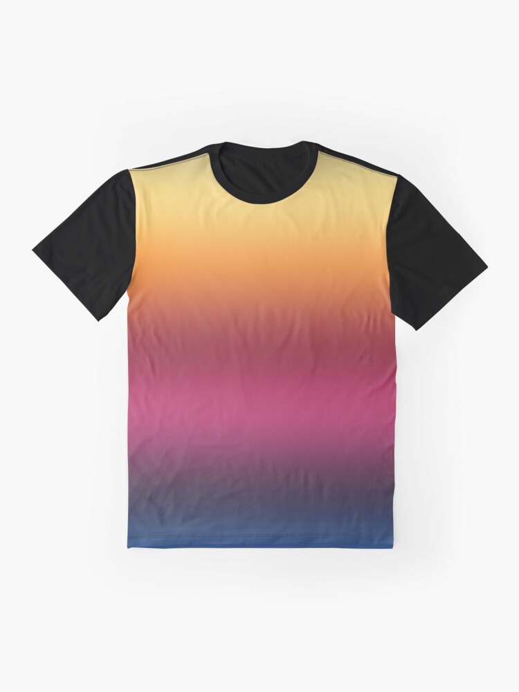 Alternate view of Linear Gradient Graphic T-Shirt