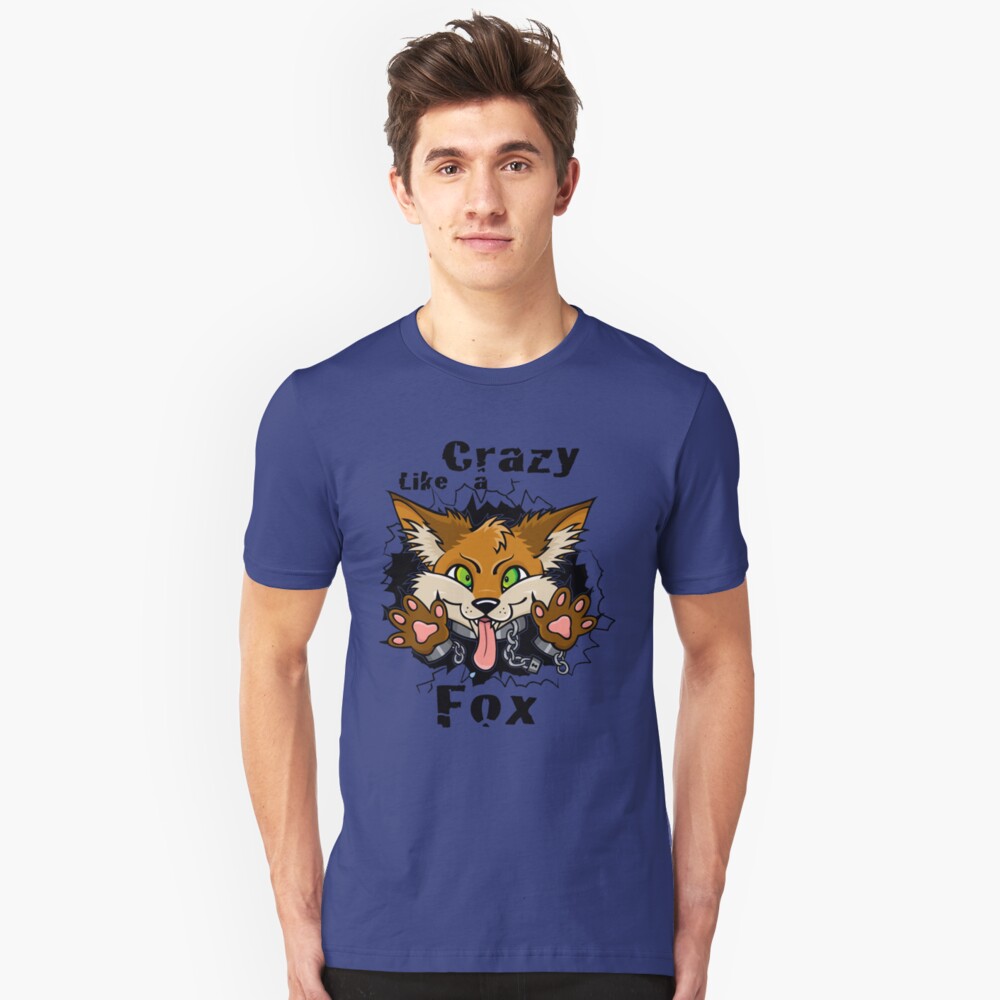 Crazy Like a Fox! Slim Fit T-Shirt