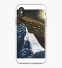 Mt. Everest by moonlight iPhone Case