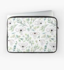 Koala und Eukalyptus-Muster Laptoptasche