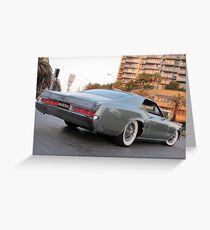 Riviera Visual - 1966 Buick Riviera Greeting Card