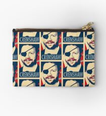 Dan Crenshaw Political Parody Zipper Pouch