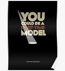 Part-time model | poster Poster
