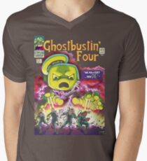 The Ghostbustin Four #49 Men's V-Neck T-Shirt