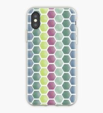 jewel tone hexagons iPhone-Hülle & Cover