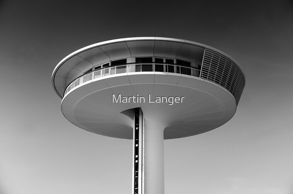 A Ufo House In The Port Of Hamburg By Martin Langer Redbubble